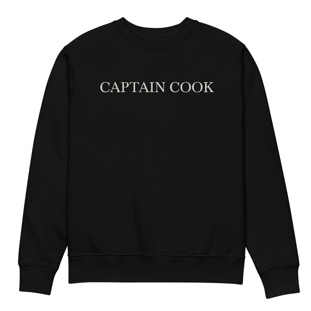 CAPTAIN COOK Sweatshirt — Black