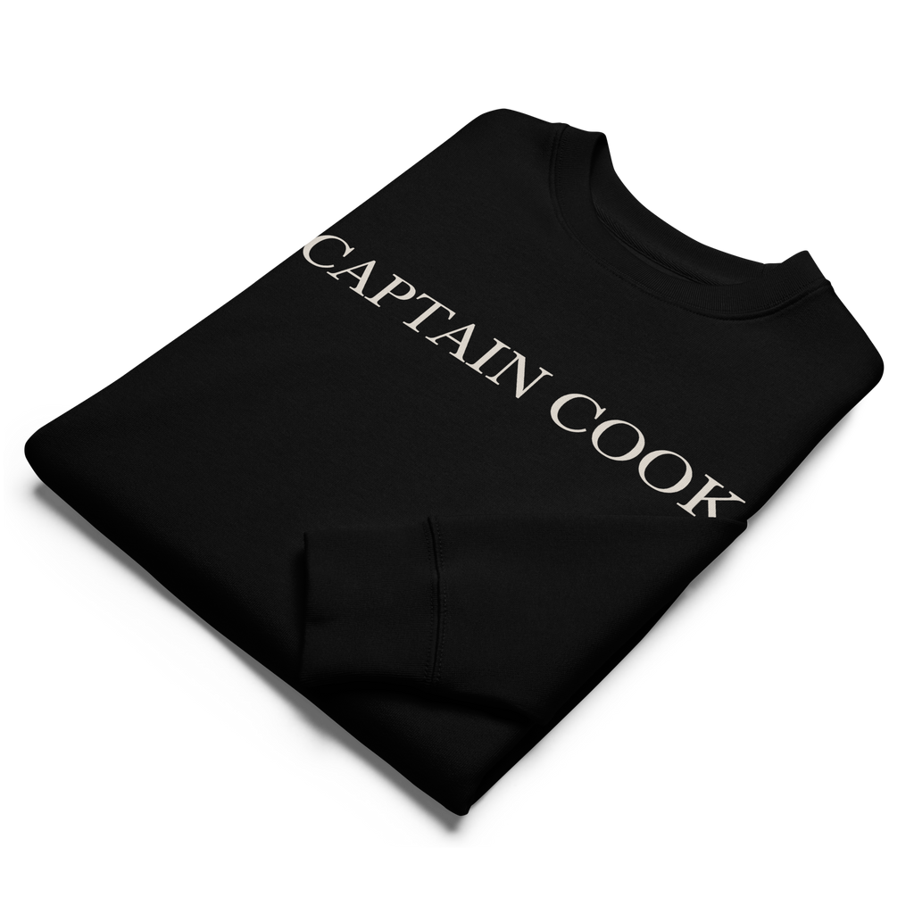 CAPTAIN COOK Sweatshirt — Black
