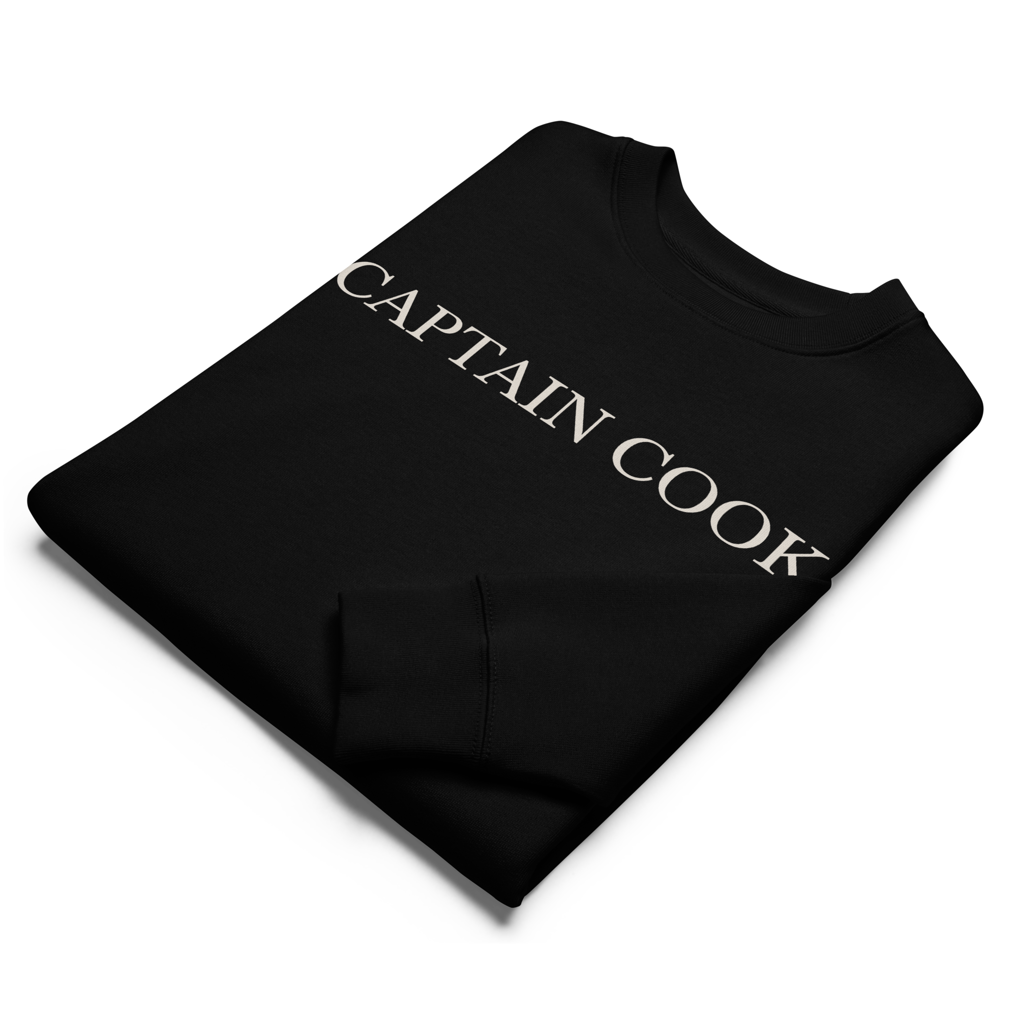 CAPTAIN COOK Sweatshirt — Black