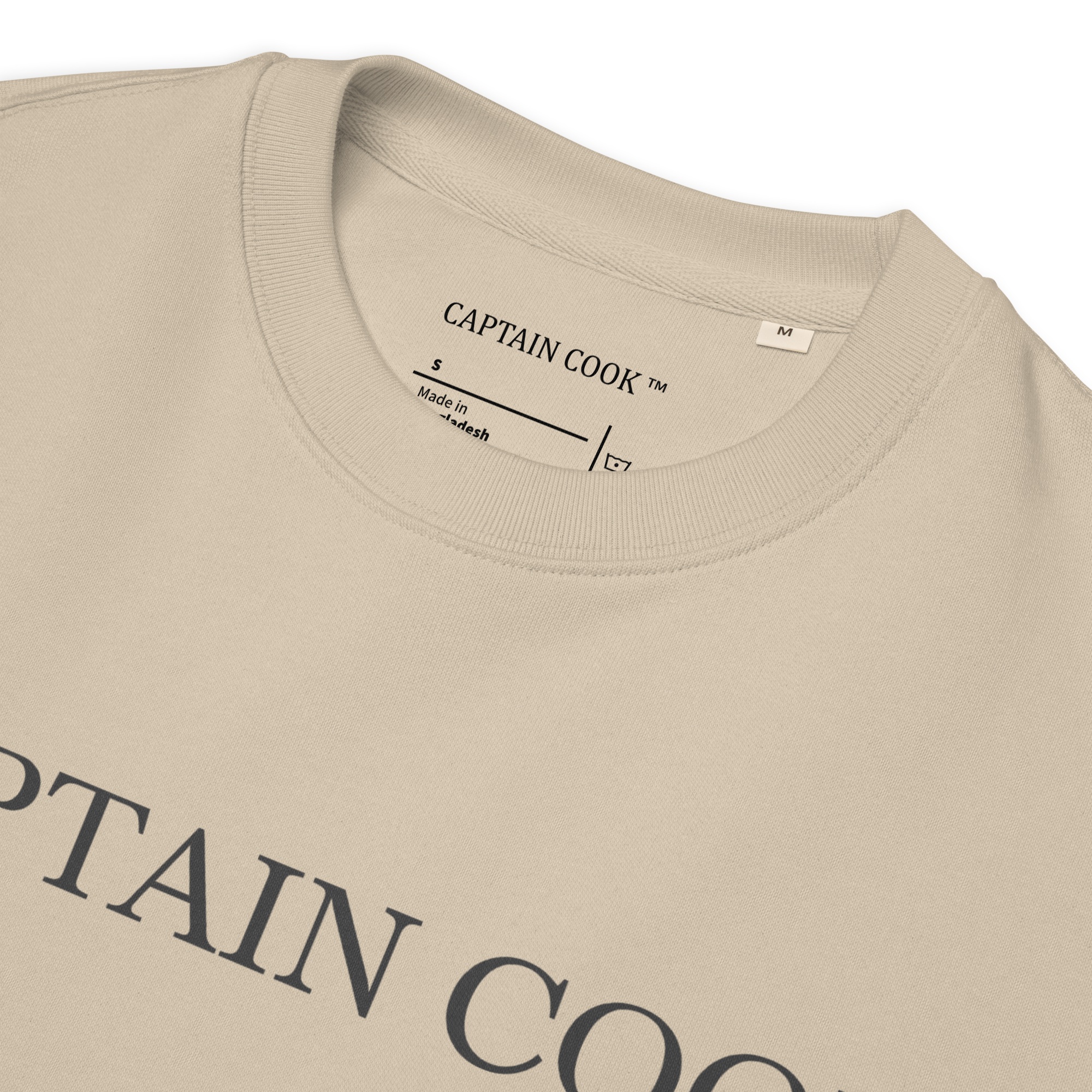 CAPTAIN COOK Sweatshirt — Desert Dust