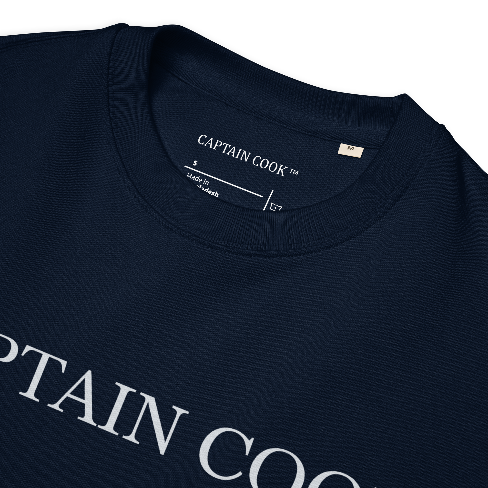 CAPTAIN COOK Sweatshirt — Deep Navy
