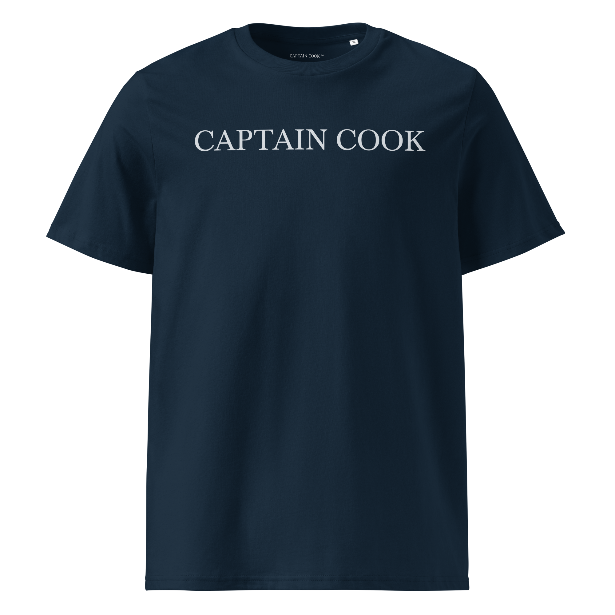 CAPTAIN COOK Tee — Deep Navy
