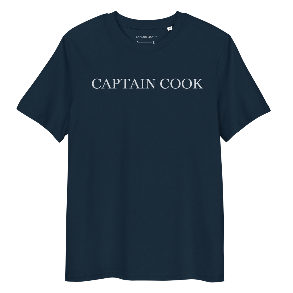 CAPTAIN COOK Tee — Deep Navy