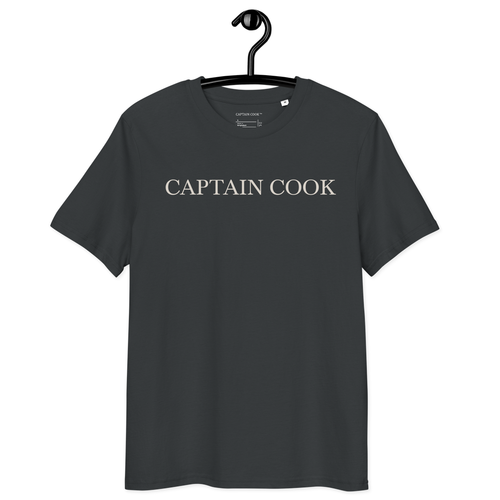 CAPTAIN COOK Tee — Charcoal