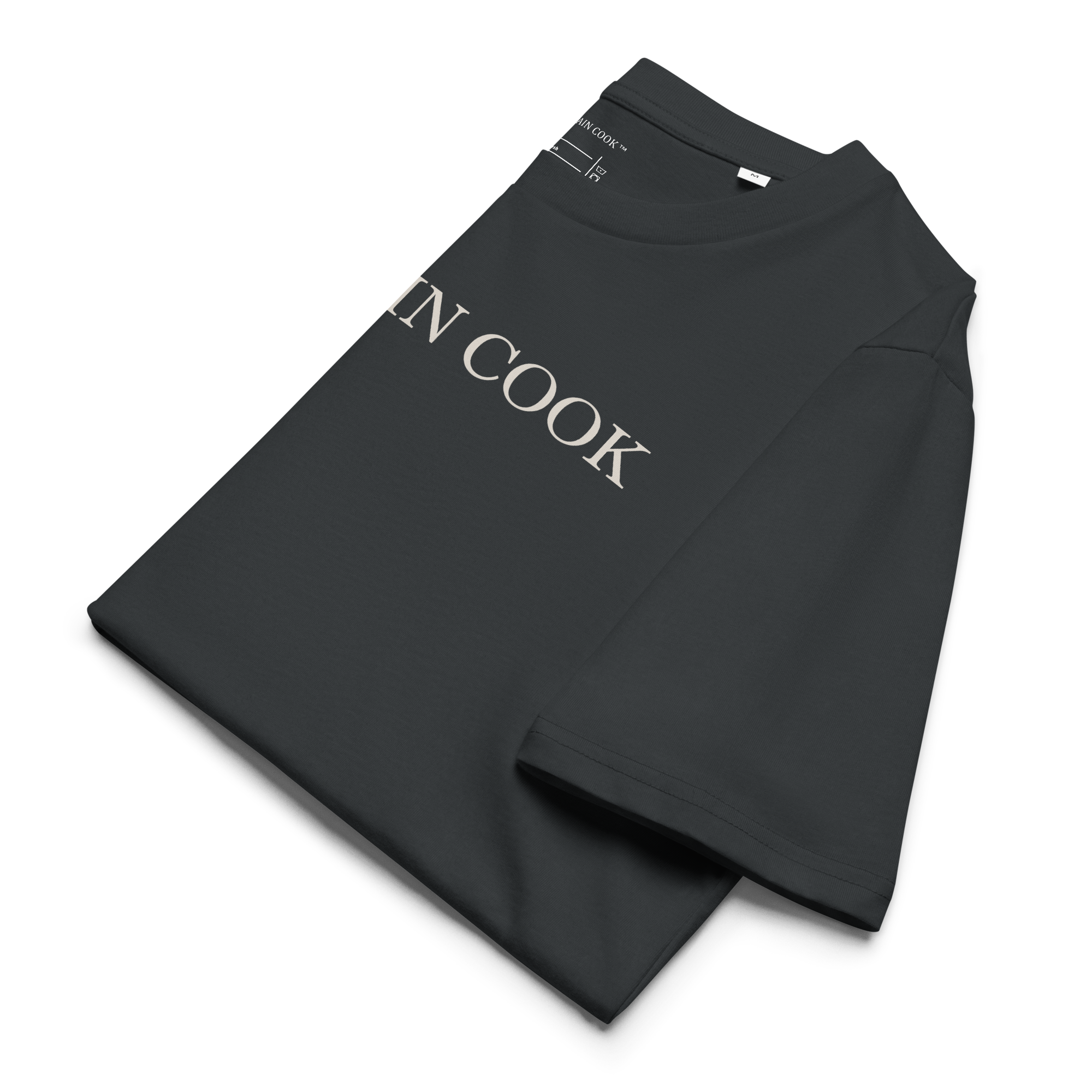 CAPTAIN COOK Tee — Charcoal